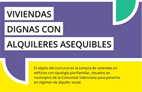 El 22 de noviembre finaliza el plazo para vender viviendas a la Generalitat destinadas a alquiler social