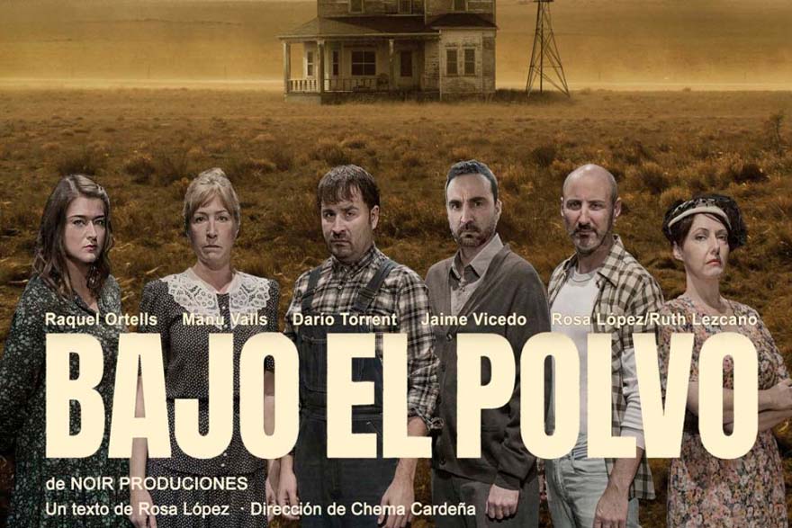  Noir Producciones representa el viernes en la Casa Municipal de la Cultura la obra de teatro ‘Bajo el Polvo’