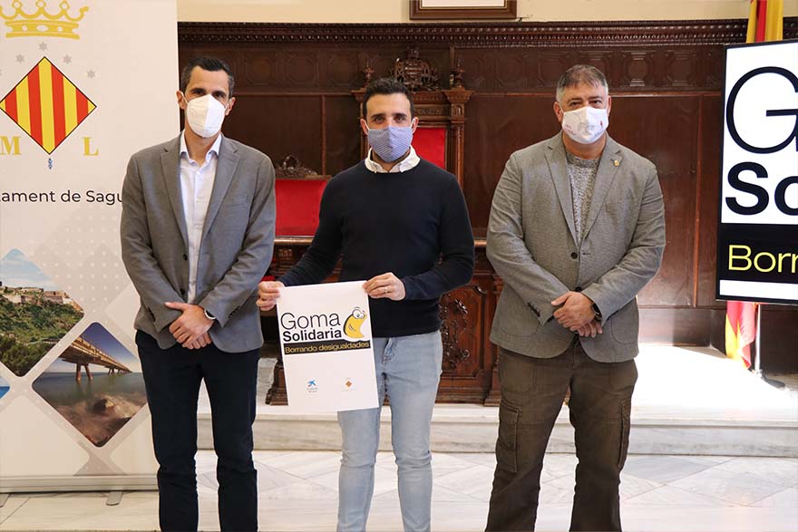  El proyecto ‘Goma solidaria, borrando desigualdades’ pretende reducir la brecha digital existente en la ciudadanía