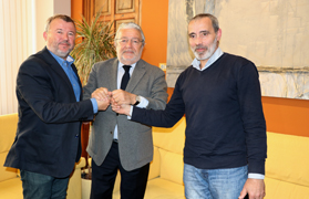 La Fundación Bancaja dona al Ayuntamiento de Sagunto el mural ‘Luz y sol’ de Joaquín Michavila