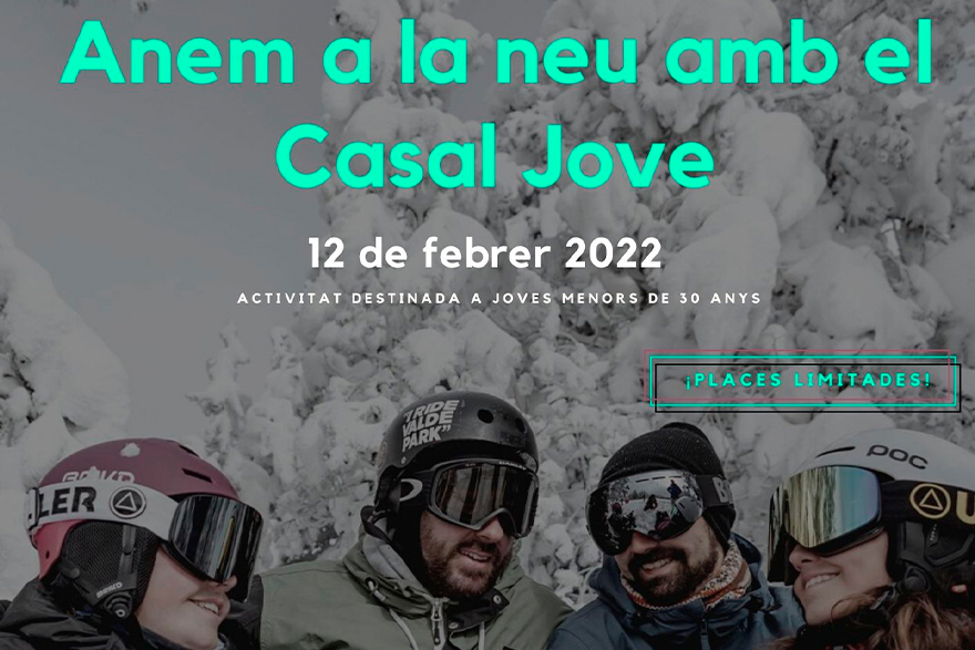 El Casal Jove organiza una excursión a la nieve el día 12 de febrero