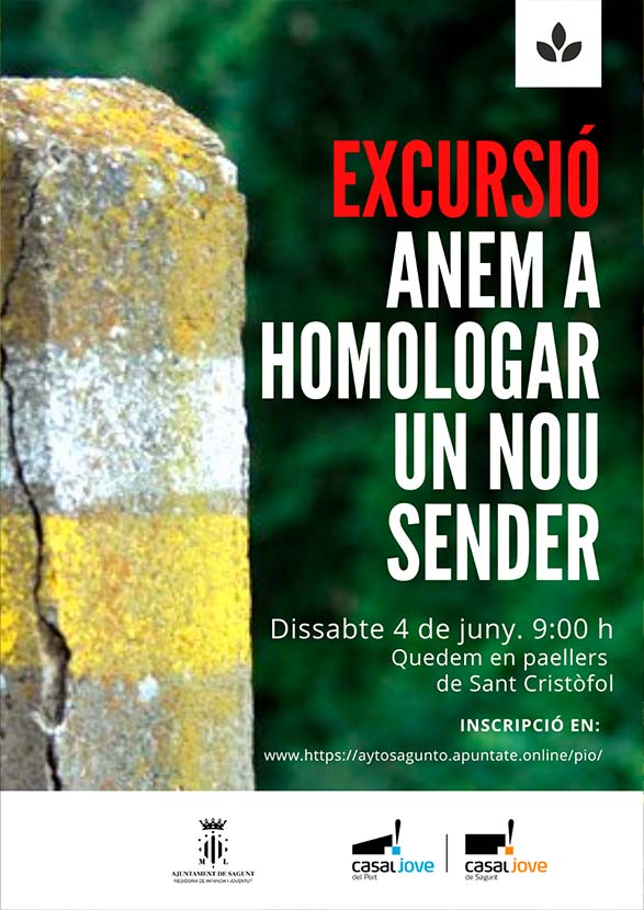 Jóvenes de Sagunto diseñan un nuevo sendero 