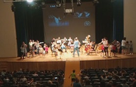 La Lira Saguntina llena el auditorio Joaquín Rodrigo con los conciertos didácticos