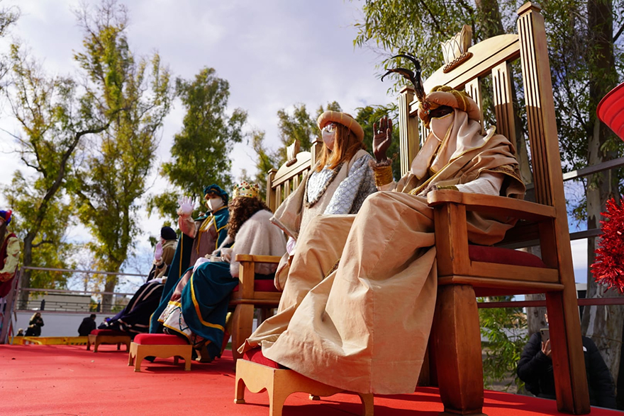 Sagunto recibe la visita real de Sus Majestades de Oriente