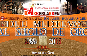 La sala Kakkerlakken acoge la 2ª edición de la Muestra de Teatro En Abril Palabras Mil