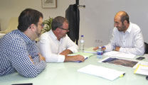 El alcalde de Sagunto se reúne con el diputado de Carreteras para trasladarle las necesidades del municipio