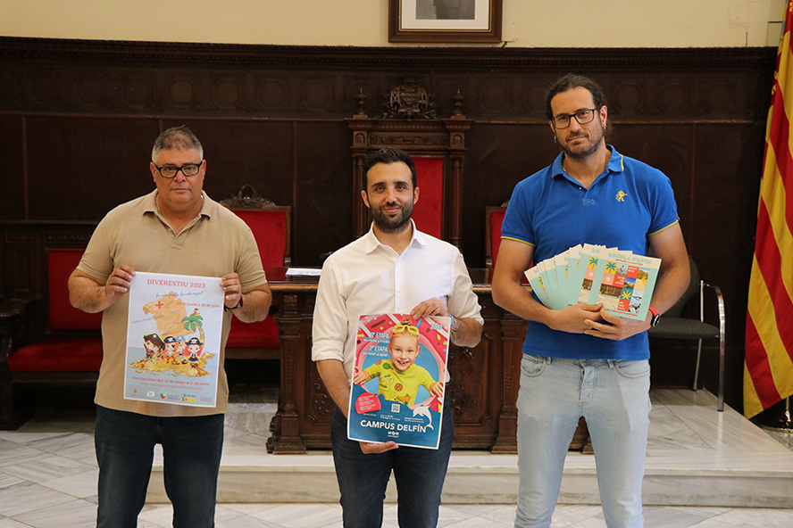 Los Campus Delfín, Diver Estiu y la Escola d’Estiu Morvedre a La Mar vuelven este verano