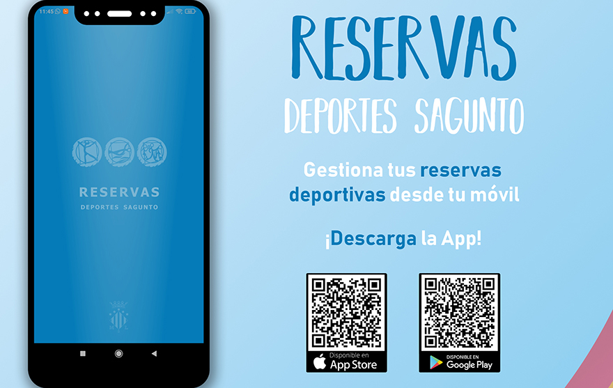 La Concejalía de Deportes lanza una aplicación móvil de reserva de instalaciones deportivas