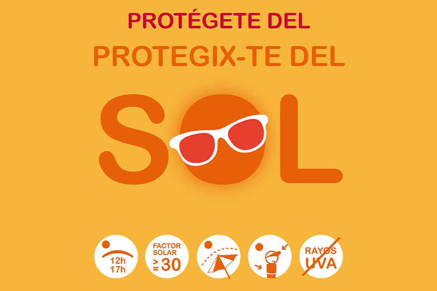 El Ayuntamiento de Sagunto se une a la campaña de prevención contra el melanoma promovida por la Generalitat Valenciana y la FVMP