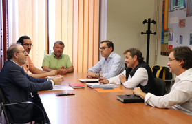 El Ayuntamiento de Sagunto recibe a una nueva empresa que se instalará en VidaNova Parc