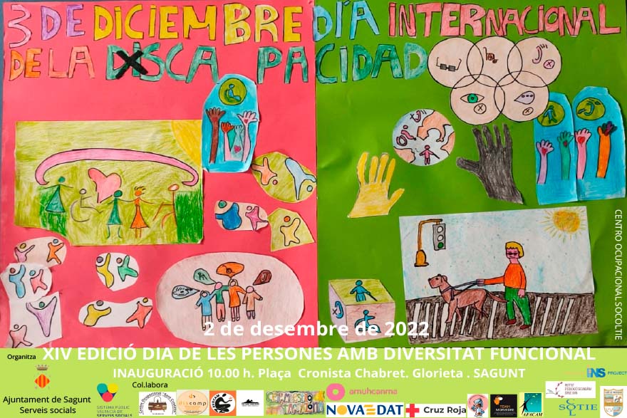 La XIV Jornada de Diversidad Funcional se celebrará el viernes en la plaza Cronista Chabret con diversas actividades