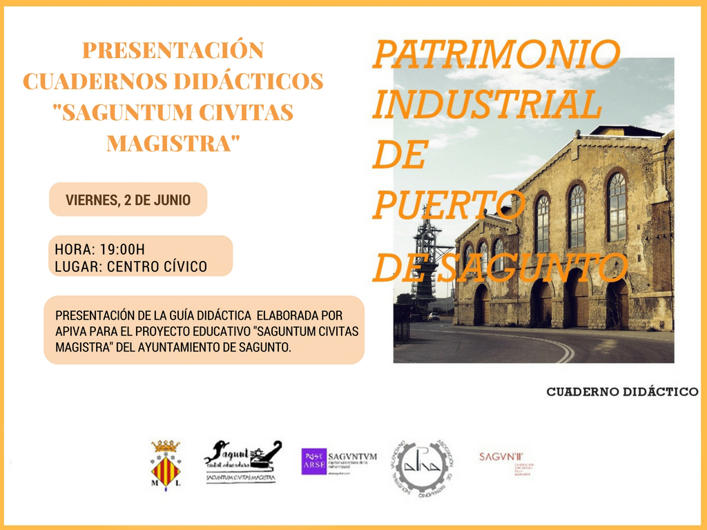 Educació presenta la segona guia didàctica Patrimoni Industrial del Port de Sagunt