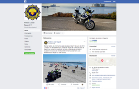 La Policía Local de Sagunto ya tiene cuenta oficial en Facebook