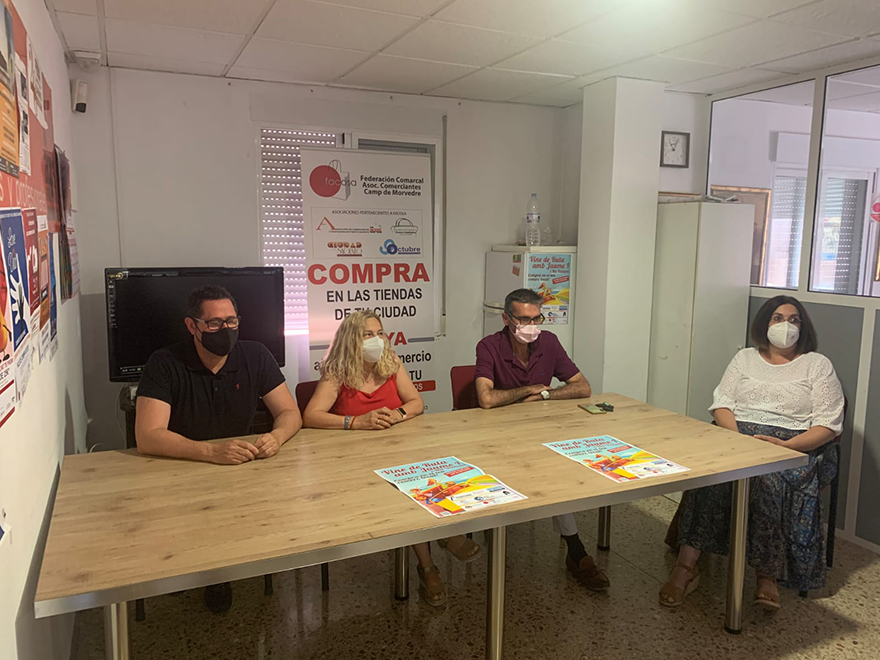 La concejala de Comercio muestra su apoyo a Facosa en la puesta en marcha de las Rutas de Jaume I