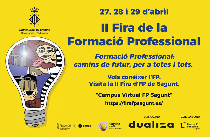 El Ayuntamiento de Sagunto y la Fundación Bankia firman un convenio para promocionar la FP
