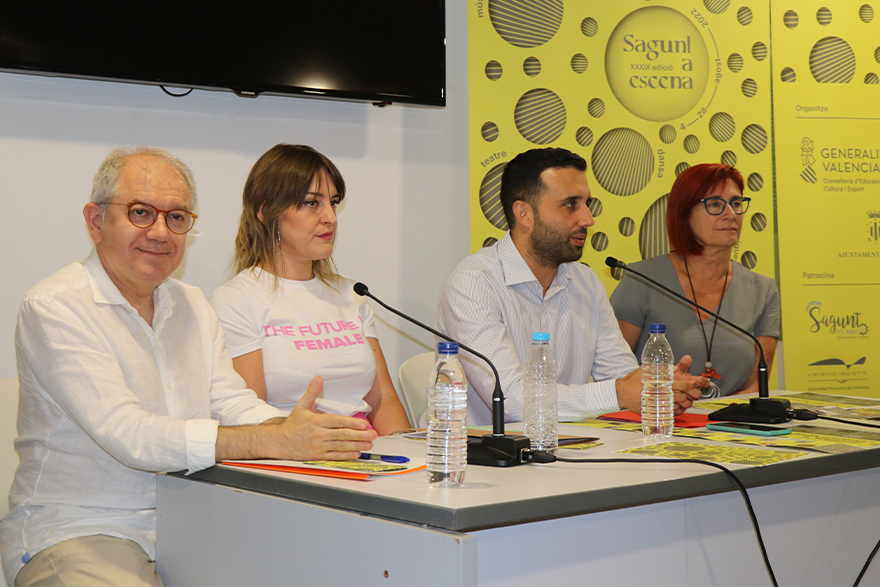 El IVC y el Ayuntamiento de Sagunto presentan la programación de Sagunt a Escena y Més Escena a Sagunt