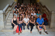 Sagunto acoge a un grupo de estudiantes americanos de intercambio