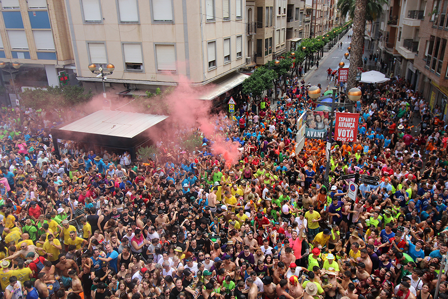 Las Fiestas Patronales de Sagunto avanzan sin ningún incidente ni altercado de importancia