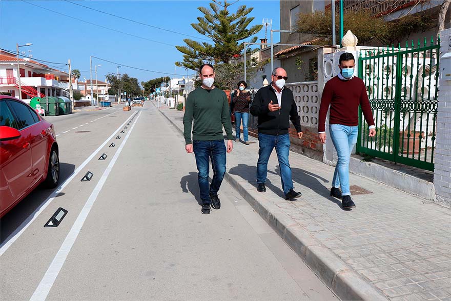 Finalizan los trabajos de adecuación y mejora del paseo Assagador en Almardà