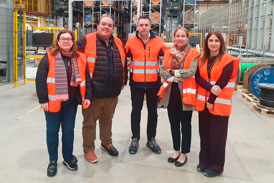 Promoció Econòmica reforça la col·laboració amb Sonepar per a impulsar l'ocupació i la formació al municipi