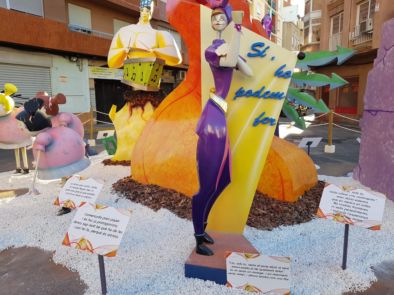  El Mocador es la ‘Falla Más Igualitaria de Sagunto 2019’ 