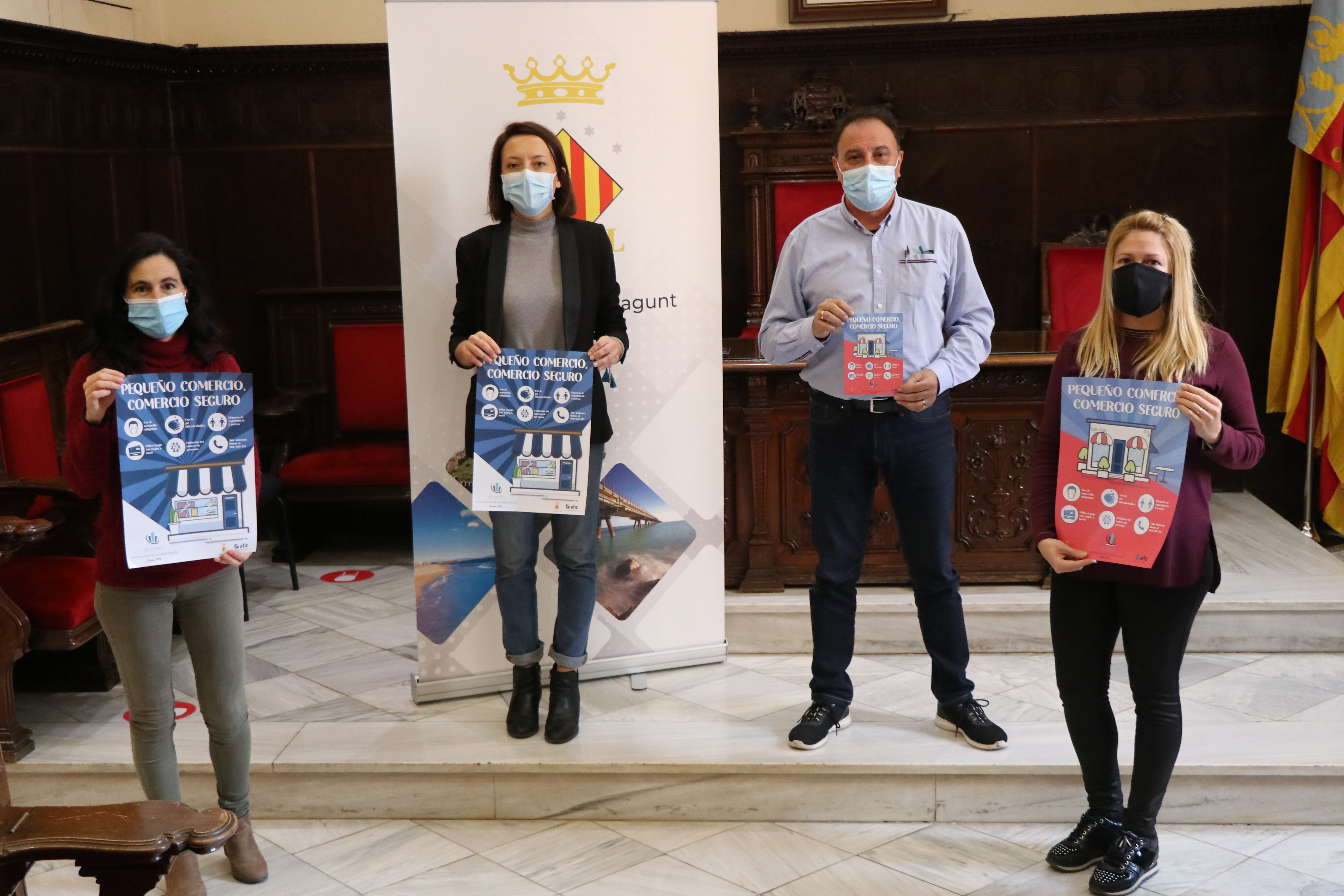 ACEISYC comienza una campaña de sensibilización sobre la seguridad del comercio y la hostelería locales ante la pandemia