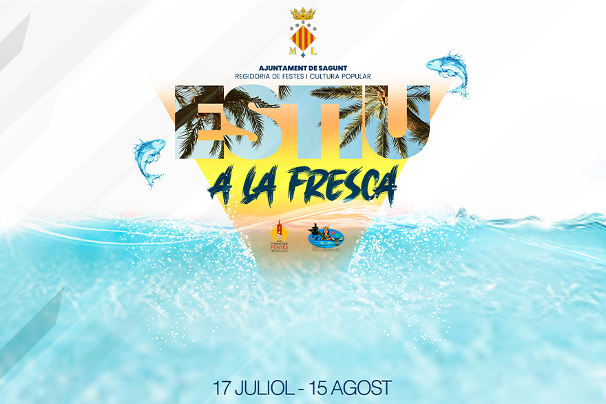 El Ayuntamiento de Sagunto modifica los horarios de los espectáculos nocturnos del programa 'Estiu a la Fresca' para cumplir con el toque de queda