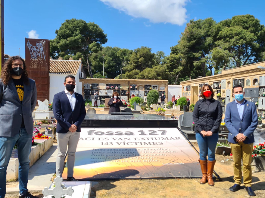 Los restos de Antonio Reche Castelar, represaliado por el franquismo, reposan ya dignamente