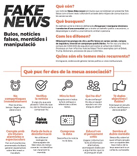 El Departamento de Participación Ciudadana se suma a la campaña de Xarxa Participativa contra las noticias falsas