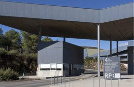 Continúan las visitas a la Planta de tratamientos de residuos de Algimia 