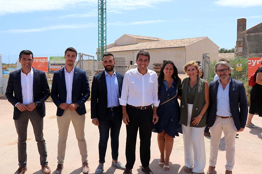 Carlos Mazón asegura que las obras de urbanización de Parc Sagunt II convertirán el parque empresarial en un «ejemplo de sostenibilidad y competitividad para toda Europa»