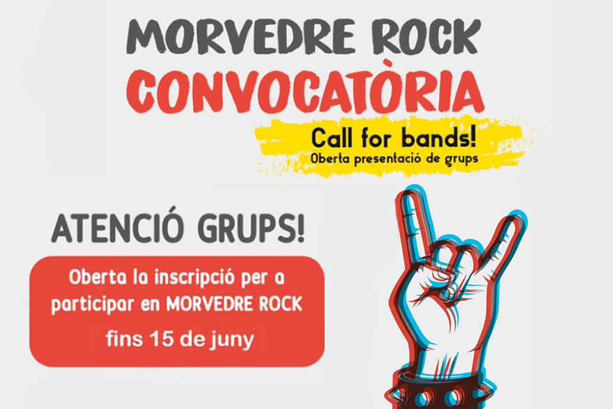La delegación de Juventud abre el plazo de presentación de grupos para participar en Morvedre Rock 21