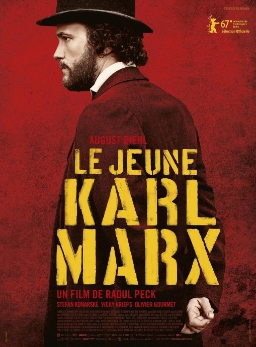 'El joven Karl Marx' se proyectará el domingo en el Centro Cultural Mario Monreal