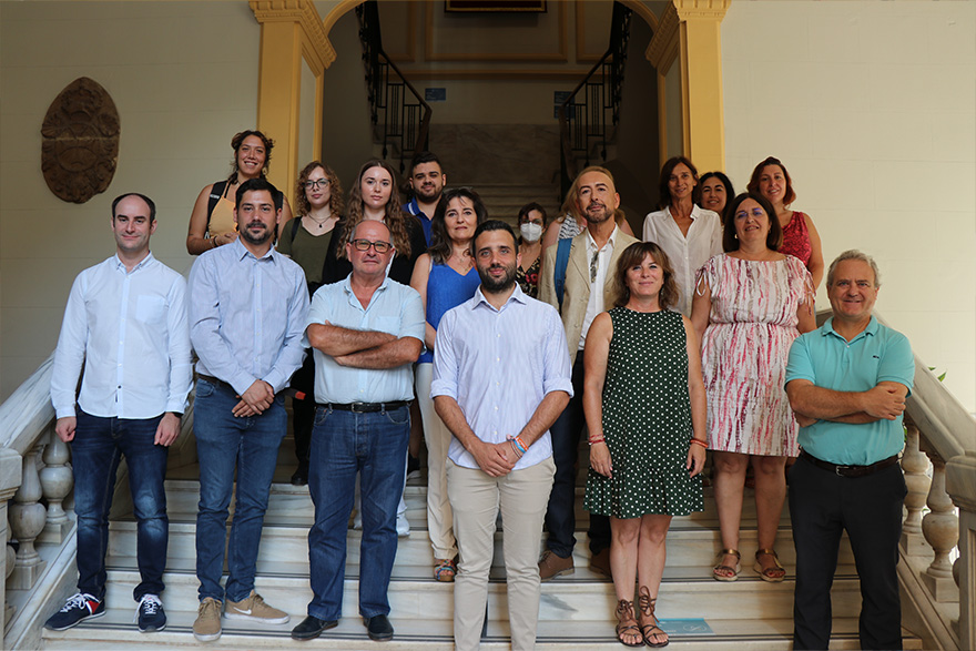 El Ayuntamiento de Sagunto da la bienvenida al personal contratado de los programas EMPUJU y EXPLUS