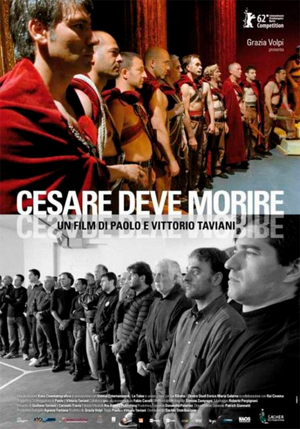 Este domingo se proyectará gratuitamente la película 'César debe morir' en el Centro Cultural Mario Monreal