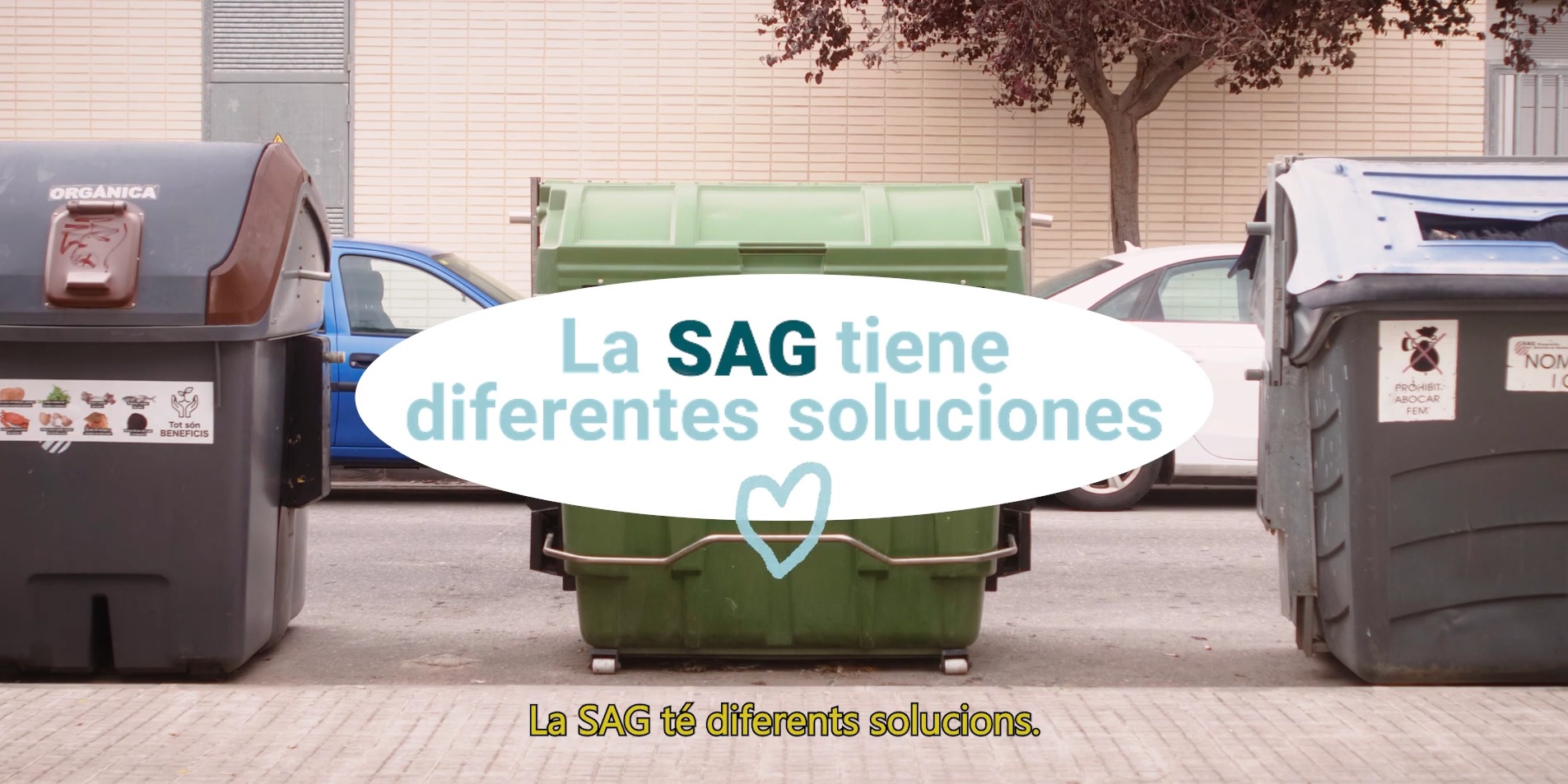 La SAG lanza una campaña audiovisual con tintes didácticos para fomentar el reciclaje de enseres