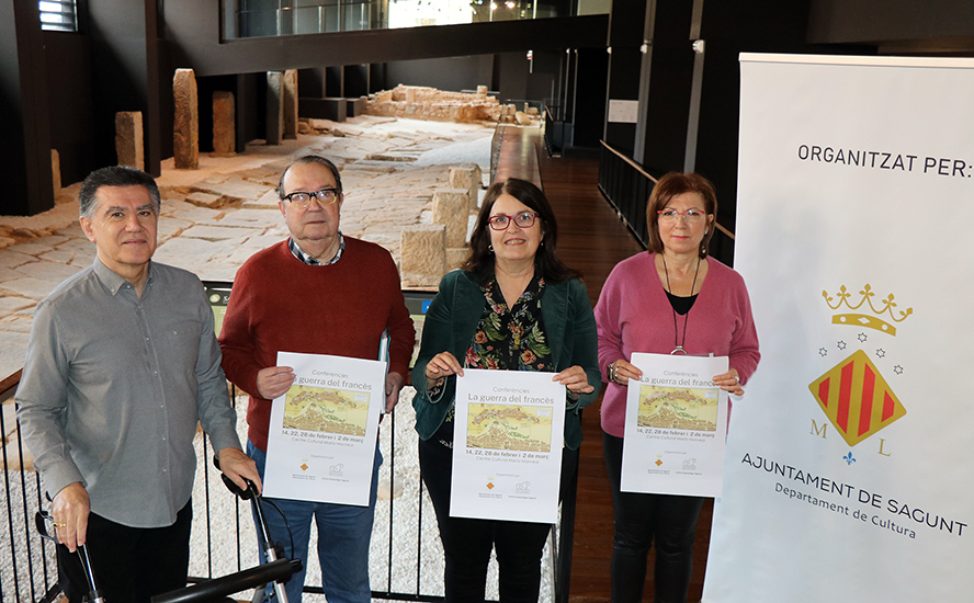 El área de Cultura programa un ciclo de conferencias sobre la Guerra del Francés en Sagunto