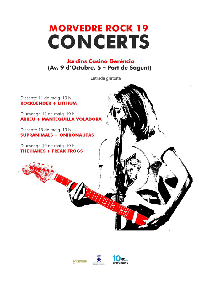Morvedre Rock 1.9 comienza este sábado 11 de mayo