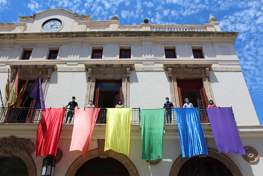 El Ayuntamiento de Sagunto se une, un año más, al Orgullo LGTBIQ+