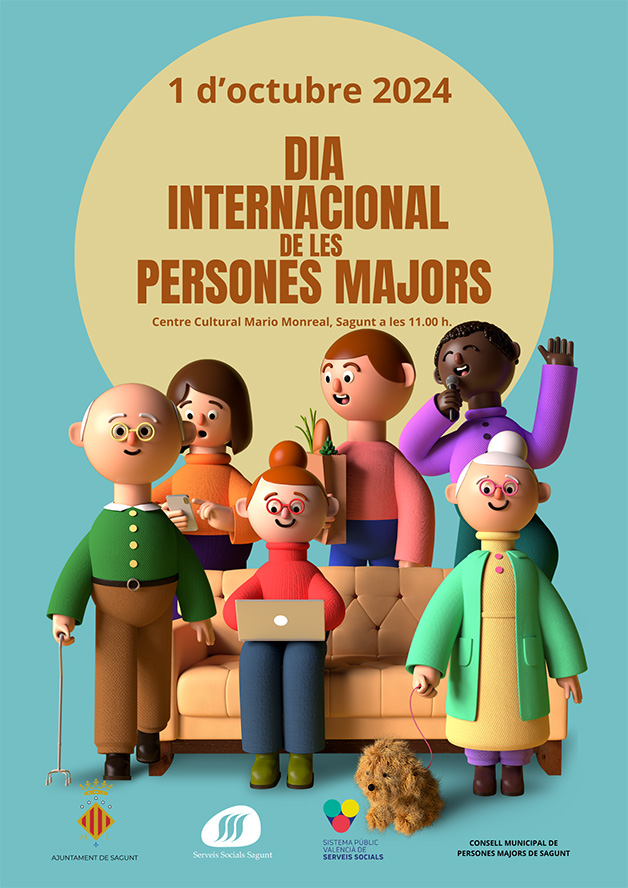 El Ayuntamiento de Sagunto celebra el Día Internacional de las Personas Mayores