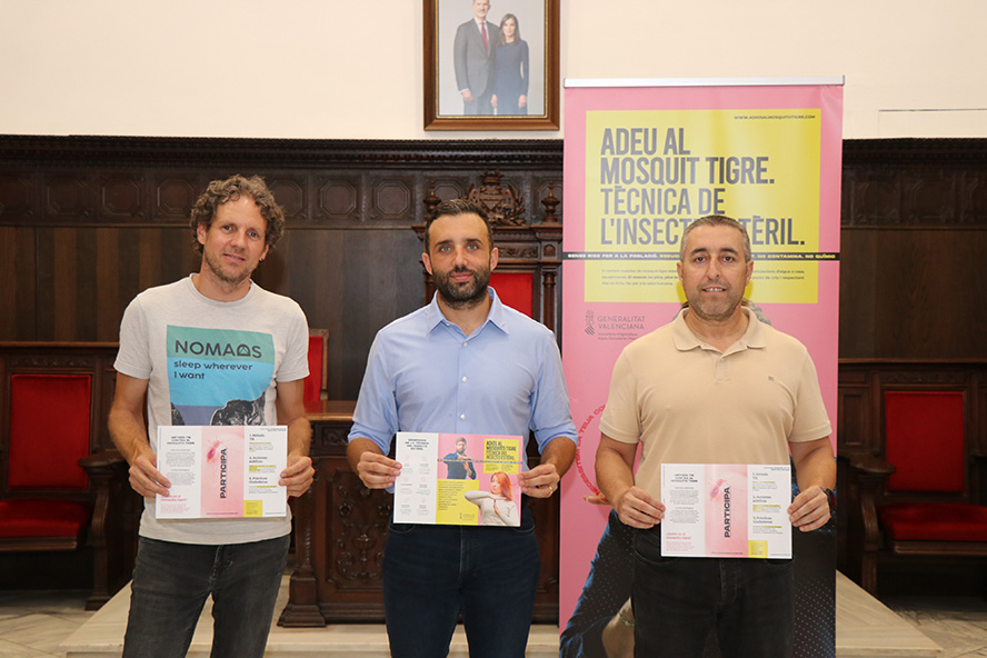 700.000 ejemplares estériles para luchar contra el mosquito tigre en Sagunto