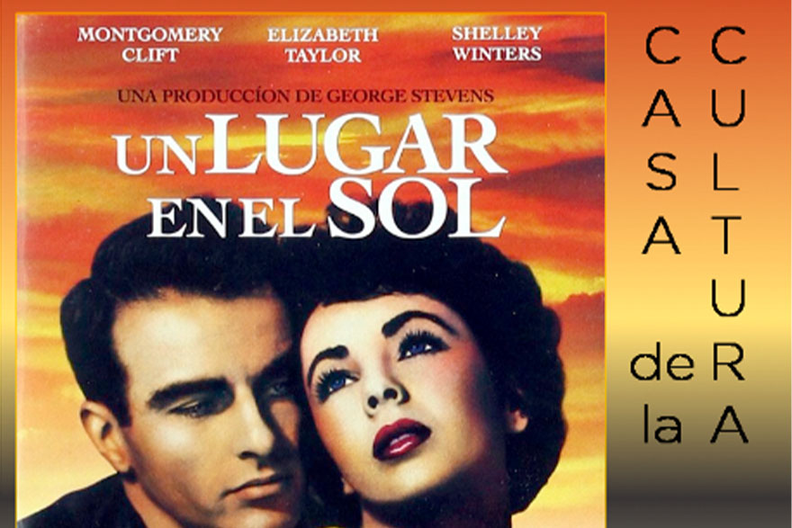 'Un lugar en el sol' se proyecta esta tarde en la Casa Municipal de Cultura