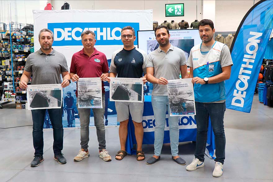 La Travesía a Nado Fiestas Patronales del Puerto de Sagunto 2022 se disputará el 15 de agosto