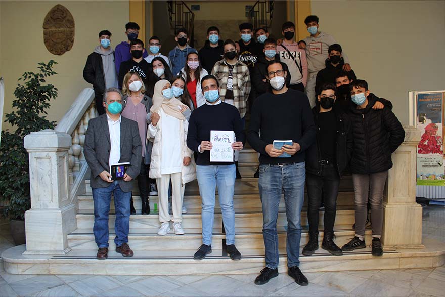 El alumnado de 4º del IES Jorge Juan visita el Consistorio 