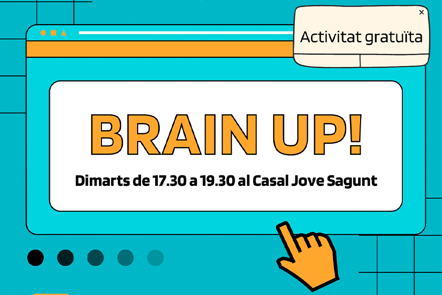 Ya están abiertas las plazas de inscripción para Brain Up! en el Casal Jove de Sagunto
