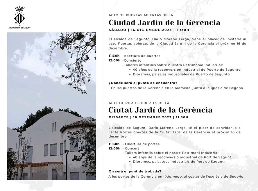 El Ayuntamiento abre al público este sábado la zona este de los jardines de la Gerencia