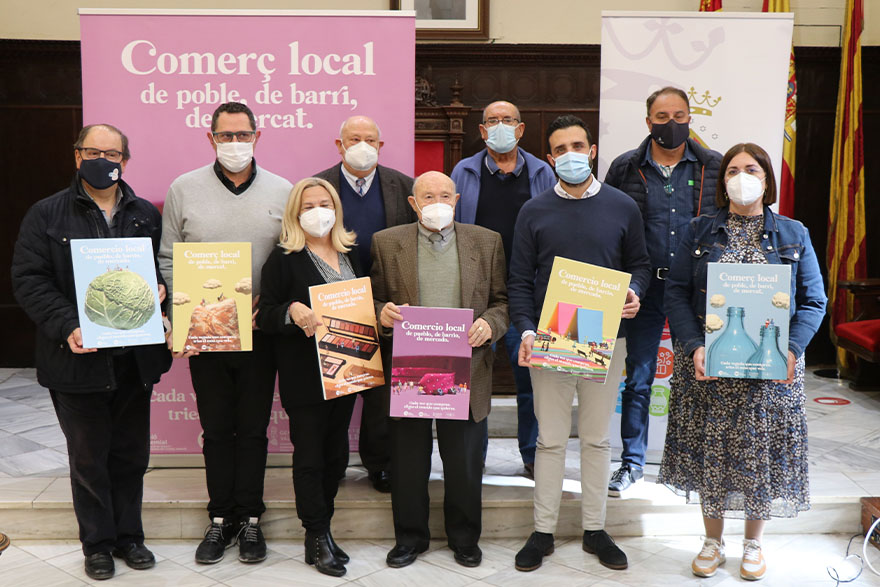 El Ayuntamiento de Sagunto presenta la campaña de comercio local de Semana Santa 