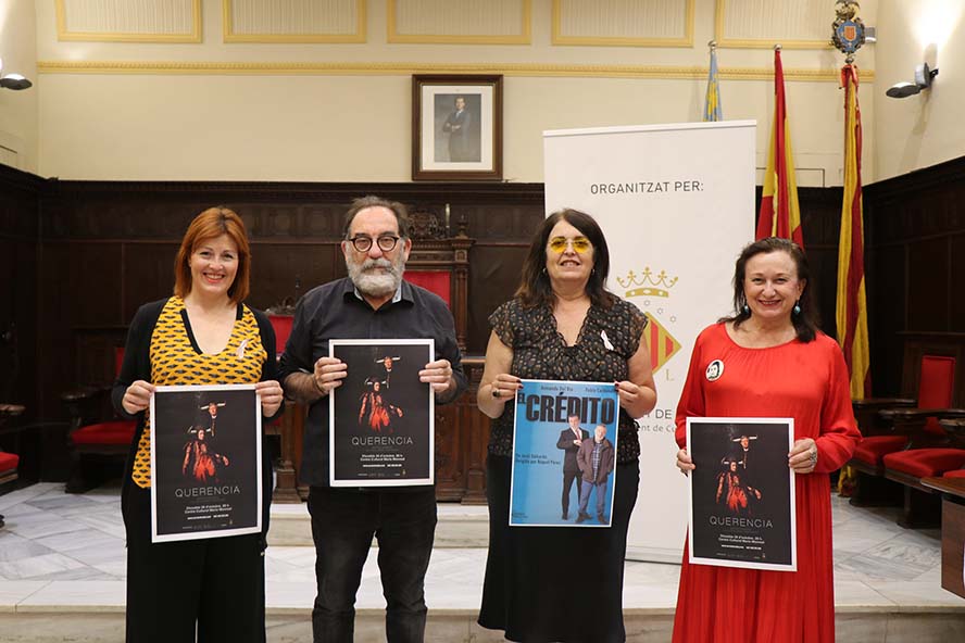 La Companyia Hongaresa Teatre presenta la obra 'Querencia' en el Ayuntamiento de Sagunto 