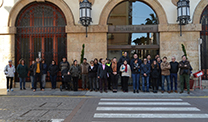 La Corporación Municipal guarda un minuto de silencio por una nueva víctima de violencia machista