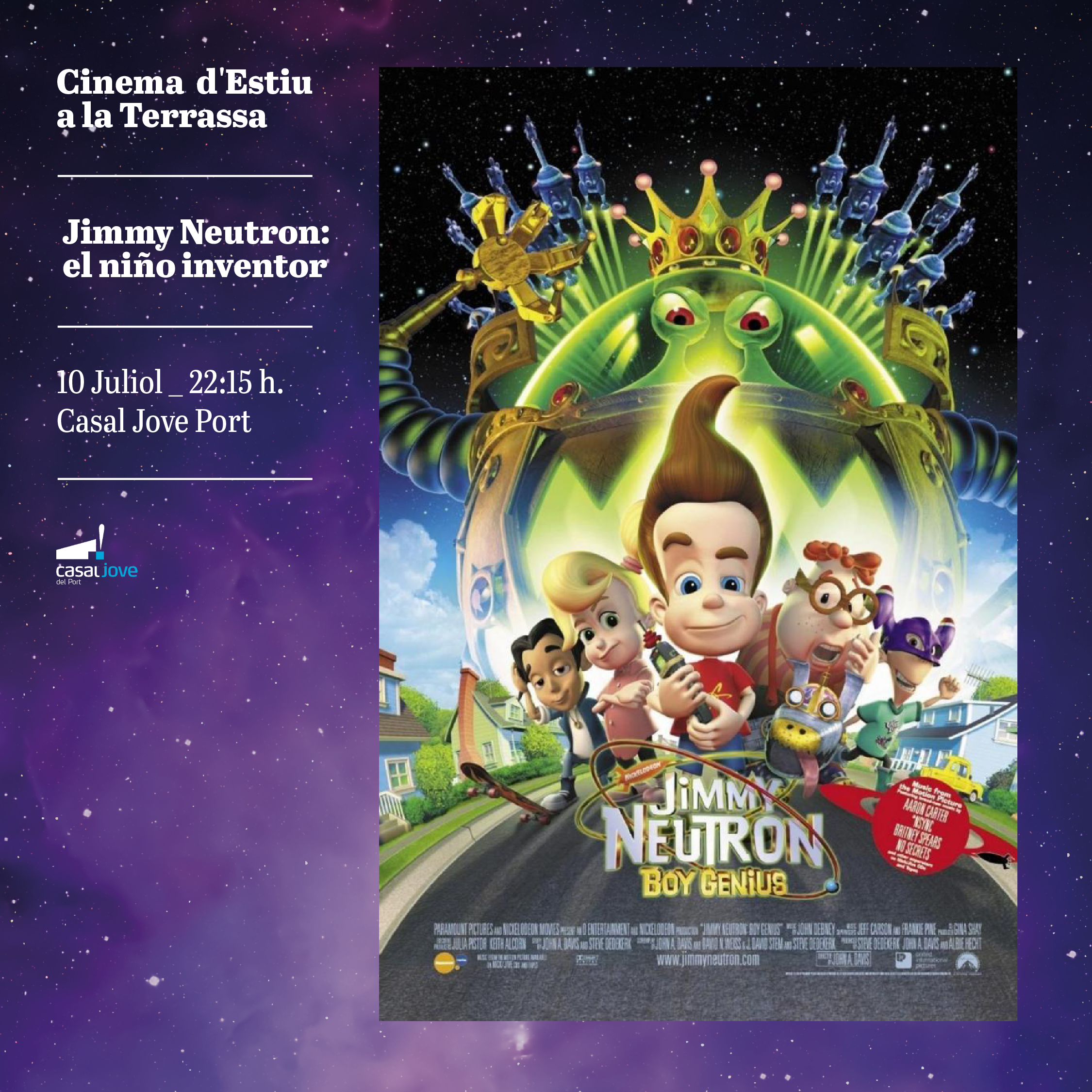 'Jimmy Neutron: el niño inventor' - Cine de Verano